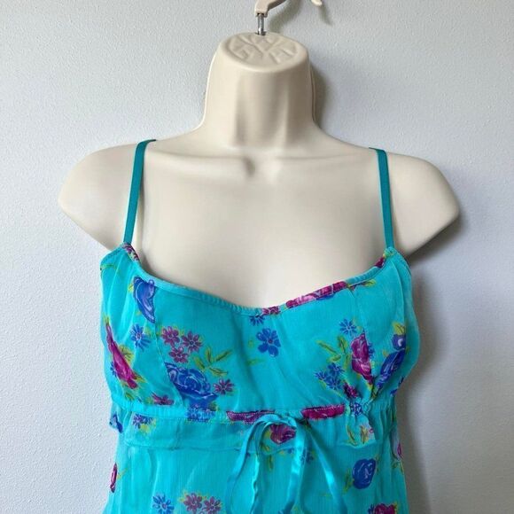 Victoria's Secret Sexy Little Things Floral Corset Sheer Top Size 36B - Picture 2 of 13